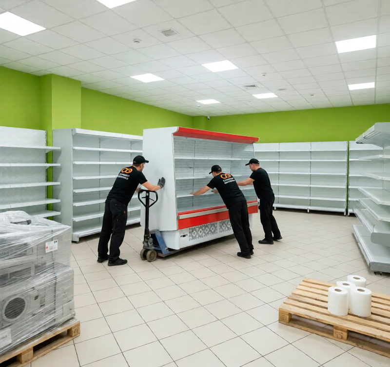 Переезд магазина в Всеволожске
